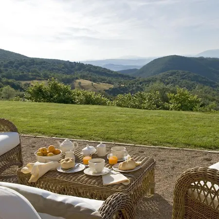 Rustic Torre With Panorama View In Umbria Villa